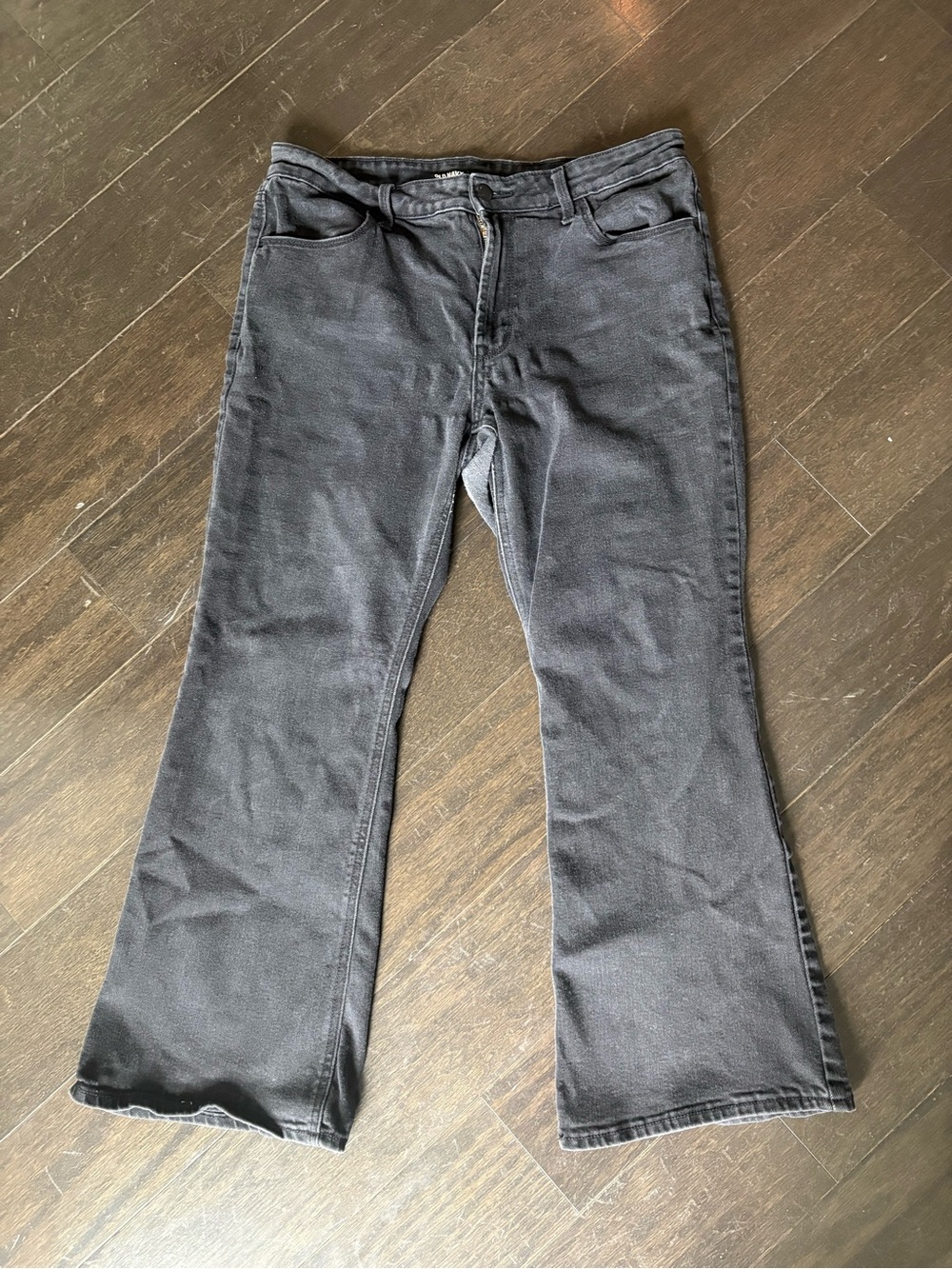 Old Navy Black Flared Jeans Size 12